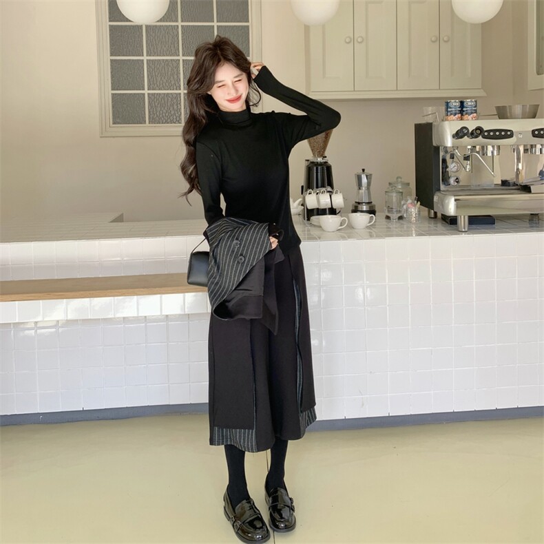 新款时尚条纹拼接三件套装2C230-605-P185-K298,女装套装/套裙,2C230