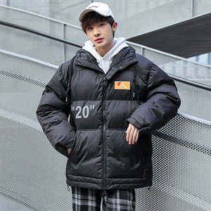 2020冬装新款港风宽松保暖棉衣男士潮流外套 A436-W898图片