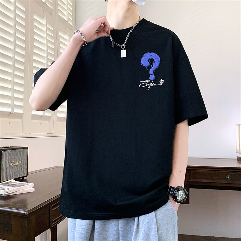 夏季男短袖t恤高品质多工艺发泡印大码T恤衫HF8390-P34,男装T恤,星座1206（原A206）
