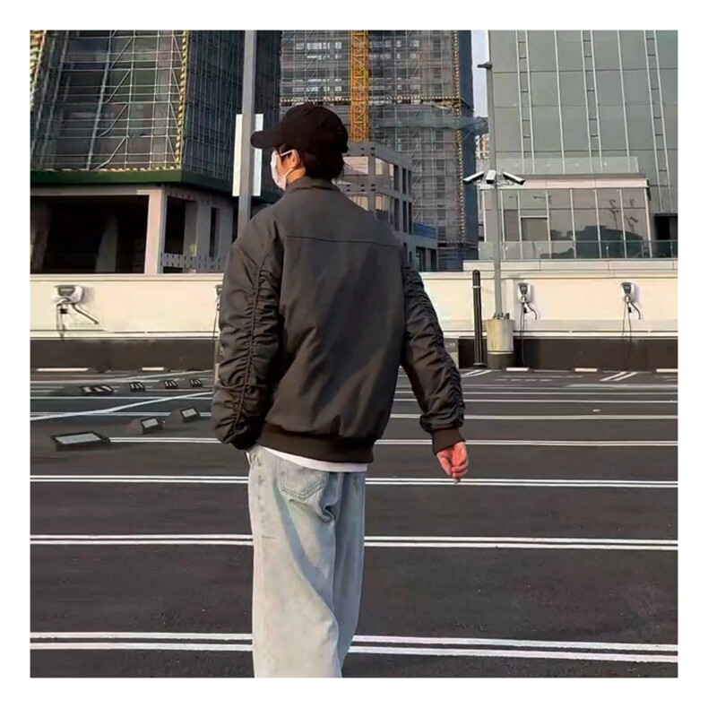 加厚高压菱形防跑棉抖音现货克送样A061-AJ00838棉衣-特P55,男装棉衣,电商A061