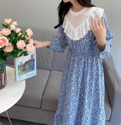 现货碎花连衣裙，女装连衣裙，Linda Jean