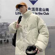 面包服男韩版ins潮流bf原宿风冬季加厚情侣保暖棉袄棉服外套棉衣，男装棉衣，星座302B-2