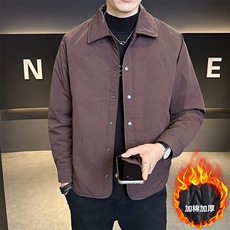 男装二棉夹克外套男加棉加厚袄子棉服冬季棉衣男C317-M5316-P125，男装夹克，电商C317