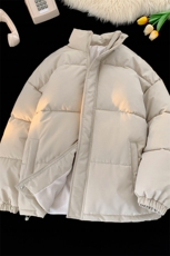 1506/8891/P65高品质得物二开大版男女带门襟纯色棉衣棉服4，男装棉衣，星座1506