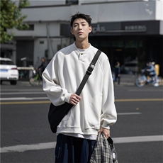 Cityboy高街440克圆领纯色卫衣秋冬潮男棉套头外套BW001-P70控98，男装卫衣，星座216(原A116)