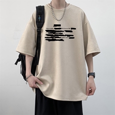 麂皮绒短袖t恤男大码半袖男JD82445-P25，男装T恤，电商A040