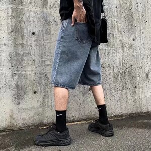 牛仔裤男牛仔短裤K005P35图片