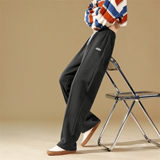 舒适显高百搭休闲卫裤秋冬加绒裤子WK73-1常规特批28加绒特批38，男装休闲裤，星座718-1