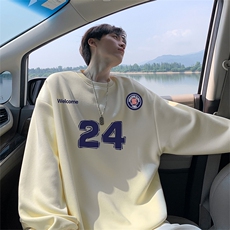 2025秋季新款卫衣wycm-6919纯棉圆领特批28控49，男装卫衣，星座605(原A050)