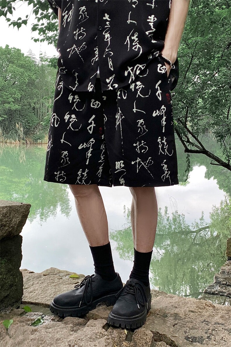 毛笔字套装TZ77836特P50衬衫DCS77837特P30DK77838特P20套装控98,男装衬衫,星座226-1