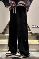 XZ616秋冬新款加厚不规则活页拼接排扣休闲长裤TY1126P65控88，男装休闲裤，星座512A（原616）