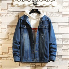 jk609-p48-限价68砖墙牛仔夹克肥仔秋款量足印花大码，男装夹克，星座103A