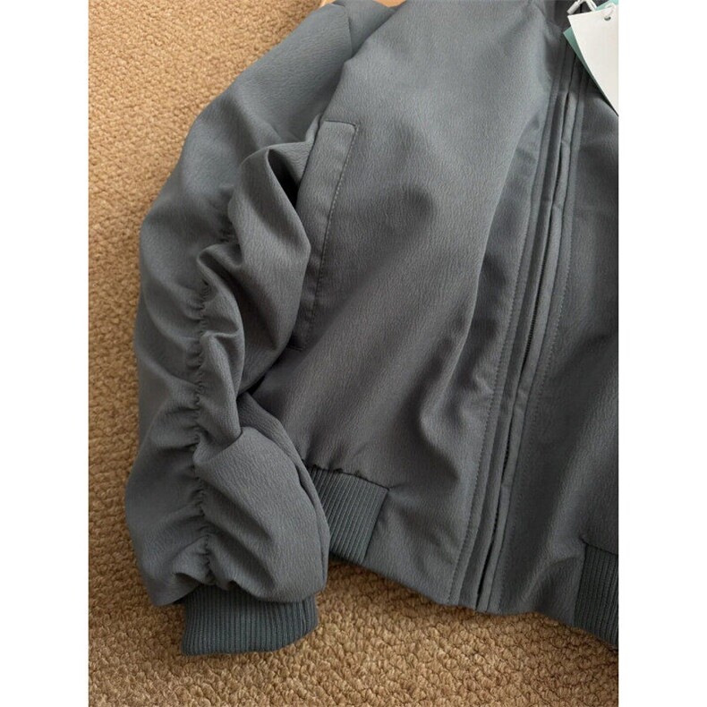 JK217LL-特P70cleanfit飞行员夹克外套男春秋款美式廓形棒球服,男装夹克,星座1007（原301D）
