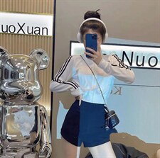 2022年新款韩版洋气时尚休闲卫衣，女装卫衣/绒衫，L·H·X