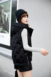 亮片百搭马甲,女装马甲,裳之恋语