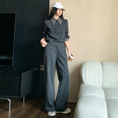 简约时尚休闲运动套装女春，女装套装/套裙，江南