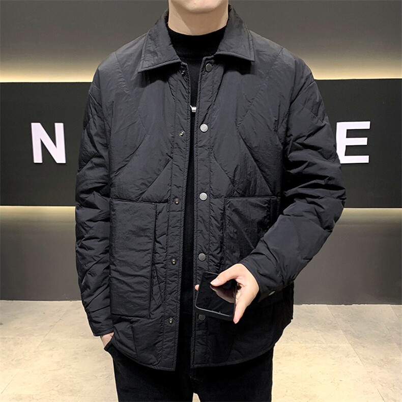 有标白鸭绒羽绒服男韩版潮流宽松男士外套YR210-165，男装羽绒服，星座210-3