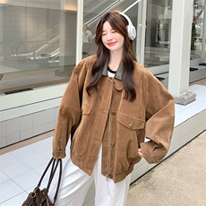 2C085-Q105P160新款春装复古棒球服夹克外套控238，女装短外套，2C085