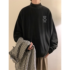 量大优提供视频德绒打底衫HD019-1-DR4523-P20加绒P30，男装针织衫/毛衣，电商019-1