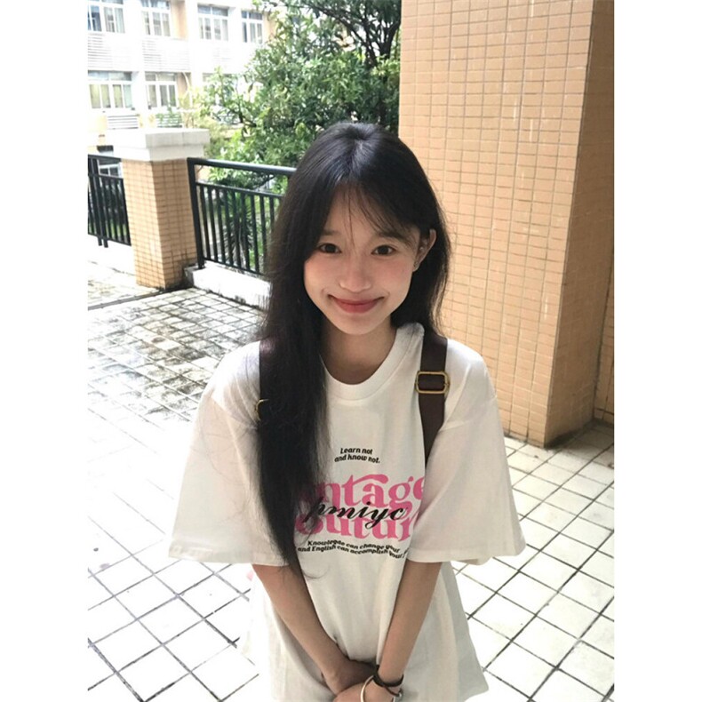 H0704-P30休闲宽松夏季短袖印花t恤女,男装T恤,星座617A-2