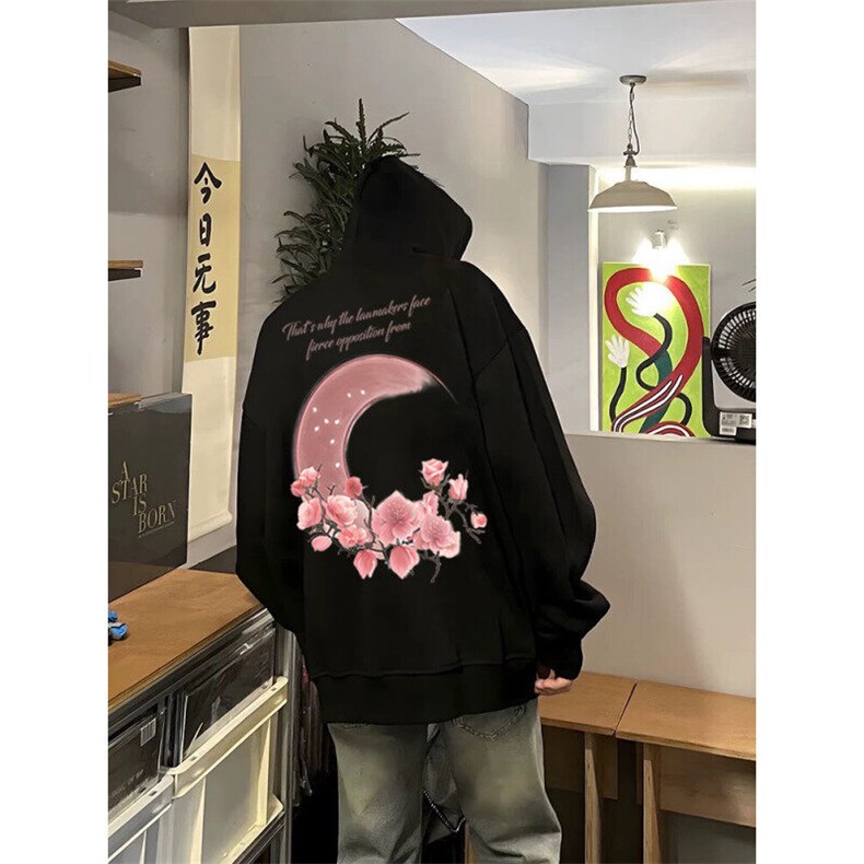 XZ809A/WM05/P55/控68/加绒P65/控78华棉连帽印花卫衣无帽绳款,男装卫衣,星座809A(原222-1)