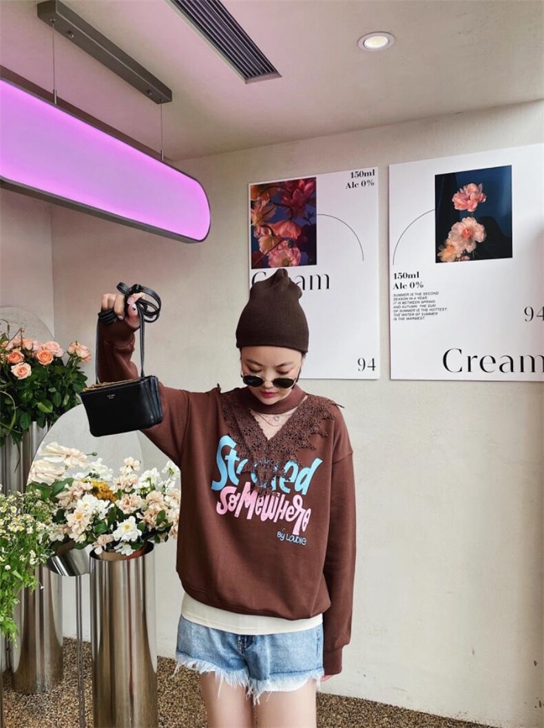 2022/春/卫衣/NEW，女装卫衣/绒衫，潘朵拉