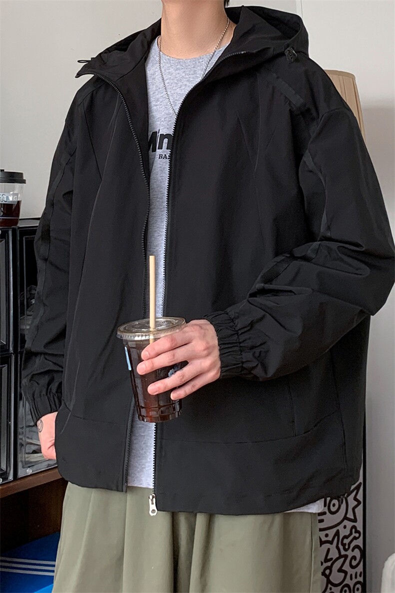 秋季新款美式山系休闲工装冲锋衣潮流夹克外套JK9265-P75控119,男装夹克,电商A128