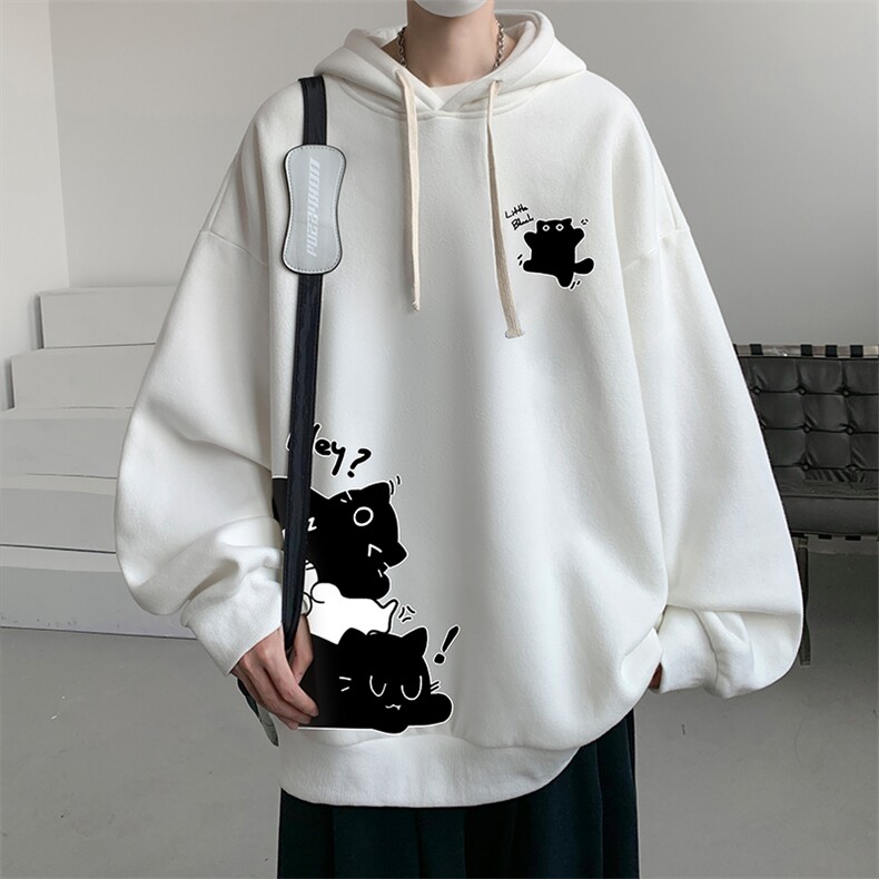 连帽卫衣男大码胖子帽衫大号运动服WY2462-P35,男装卫衣,电商A040