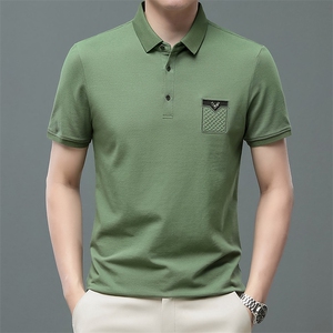 POLO衫男士短袖t恤翻领夏季新款潮牌休闲商务男装上衣ZL88010-P62图片