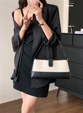 香丽迪网红chic高级感丝滑醋酸外披两件套，其它，香丽迪1