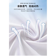 得物抖音二开网眼透气弹力T恤冰感速干运动t恤美式轻薄健身短袖T，男装T恤，电商A486