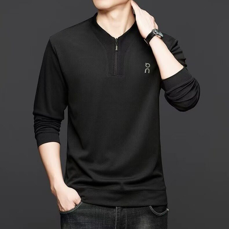 G1573半拉链男士套头卫衣新款长袖T恤百搭打底衫，男装T恤，星座308A-1（原309B-1）