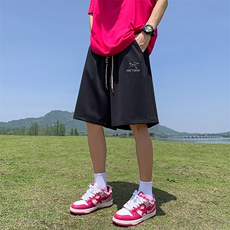 新款直播抖音得物品质三条杠运动男五分休闲短裤K311P30，男装牛仔裤，电商C408-1(原B339-1)