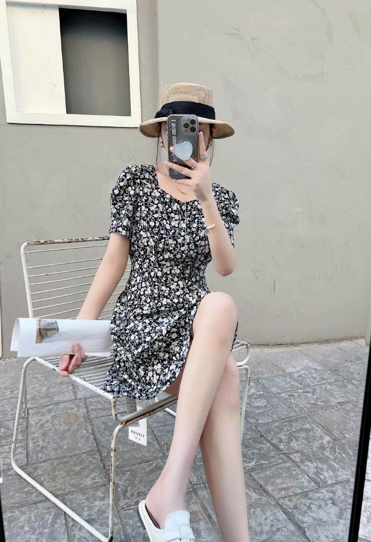 碎花连衣裙，女装连衣裙，亿炫(5F)