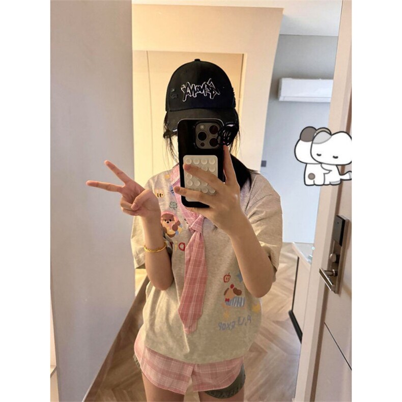 H1020-P38原版做工220克纯棉休闲短袖T恤图片