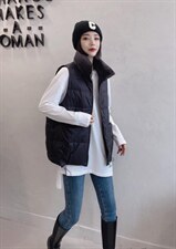 2021冬季新款90绒马甲，女装马甲，曼希野