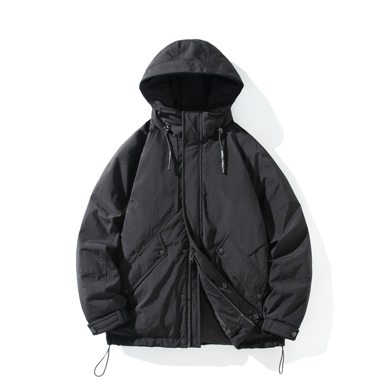 2025冬季标90绒连帽白鸭绒羽绒服 342-p390图片