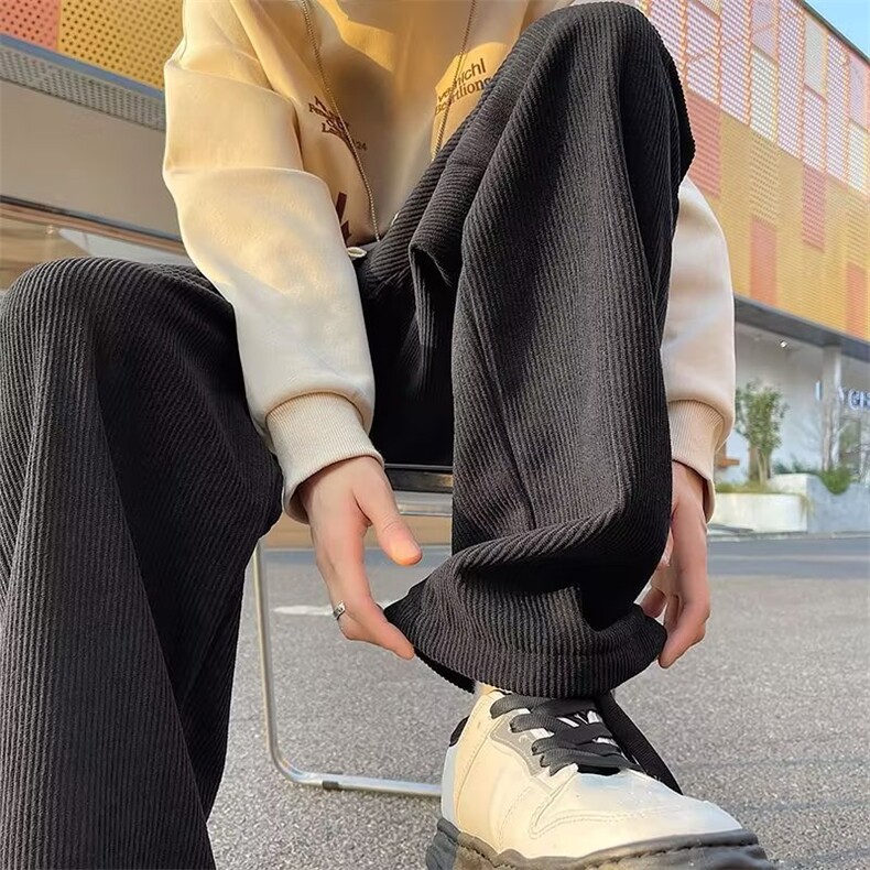 加绒加厚男新款青少年时尚休闲裤RA981P38,男装休闲裤,星座1116-2