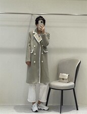 2021新品长款呢大衣，其它，小车家