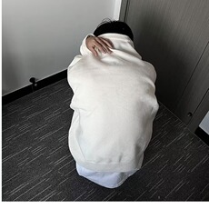 黑色情侣毛衣秋冬款打底针织衫男款韩系慵懒风上衣MZ844-P49，男装T恤，星座412-1