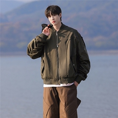 港风美式MA1解构设计飞行大码M-5XL夹克男100%聚酯纤维JK77988P85，男装夹克，星座227-7