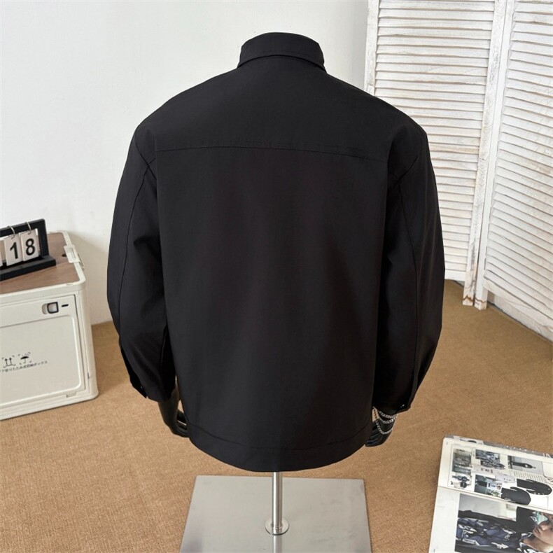 W10323-P58自家图现货美式高街复古拼接口袋夹克外套潮流上衣,男装夹克,星座1608