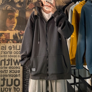 纯色多色百搭休闲男士长袖连帽卫衣W271/特P50控78(加绒P60控88）图片