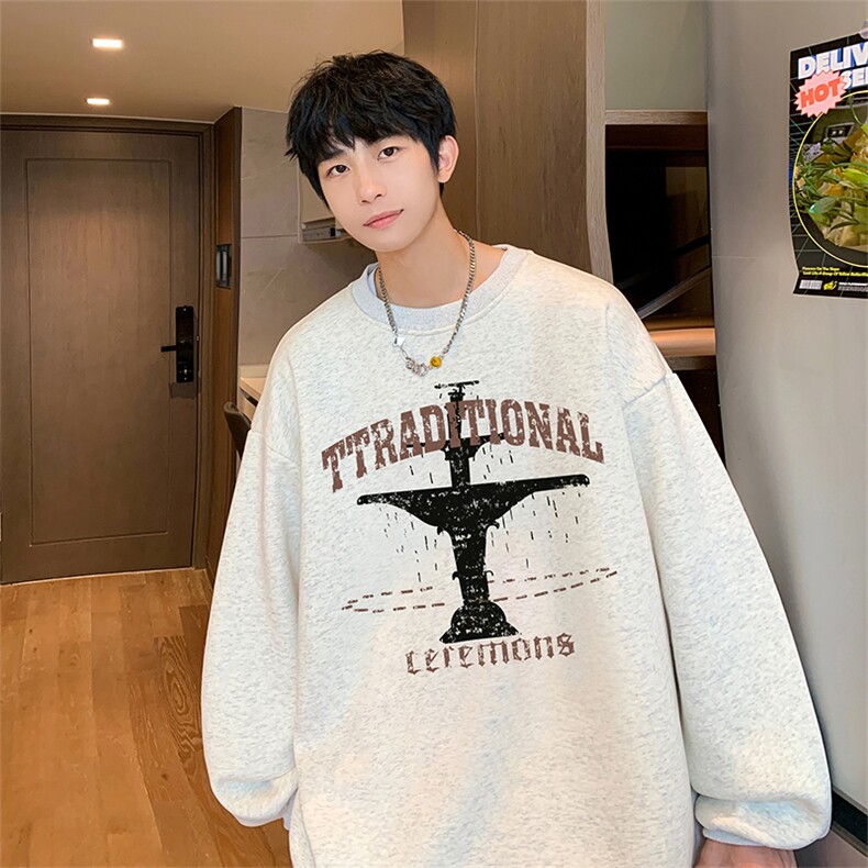 直播品质360克重磅美式卫衣H317特P28同步供应棉H317HM特P38,男装卫衣,电商A486