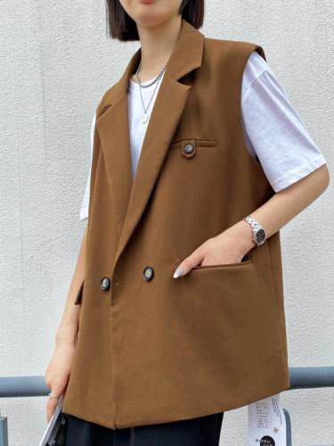 秋季新款时尚百搭马甲女，女装马夹，日の谷