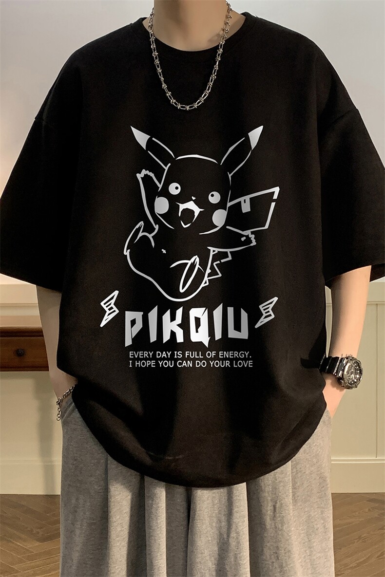 麂皮绒短袖t恤男大码半袖男JD82078-P25,男装T恤,电商A040