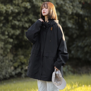 JK7850-特P72  刘亦菲同款防水冲锋衣男女同款夹克外套图片