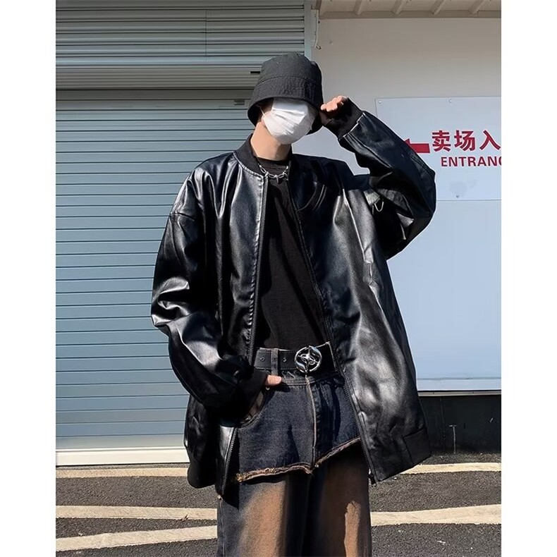 美式秋冬季新款凯美拉皮外套JW155P70,男装夹克,星座1116-2