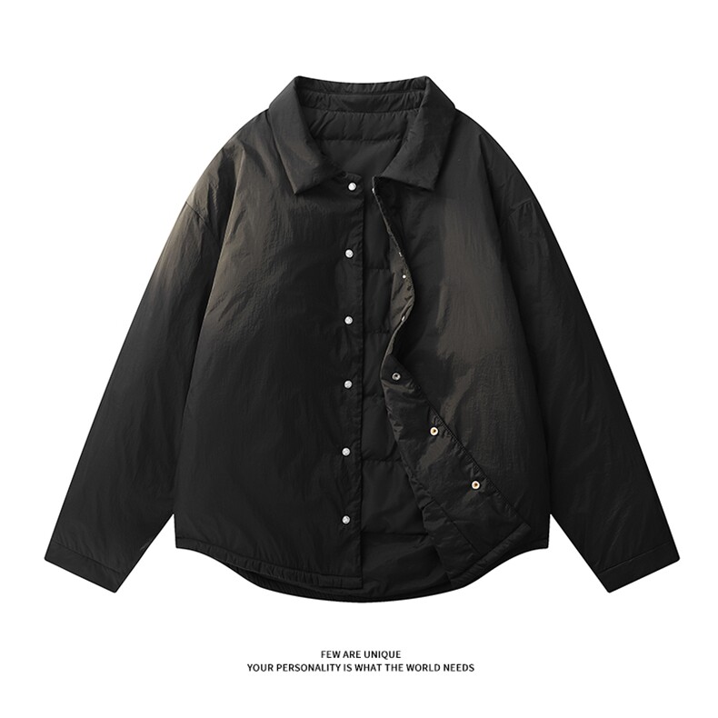 冬季新款羽绒服D2650-TP145218情侣休闲设计感宽松翻领外套,男装羽绒服,电商A102