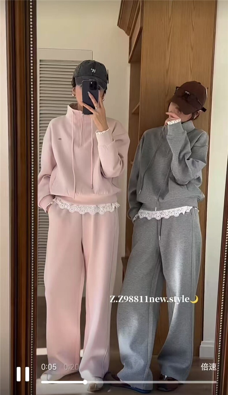 2025百搭时尚王炸款类似休闲套装,女装套装/套裙,雪兔电商全品类